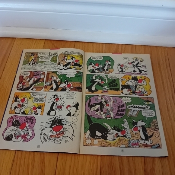 Vintage 1995 Looney Tunes #17 DC Comics Comic Book Sylvester, Speedy Gonzales - Picture 7 of 7